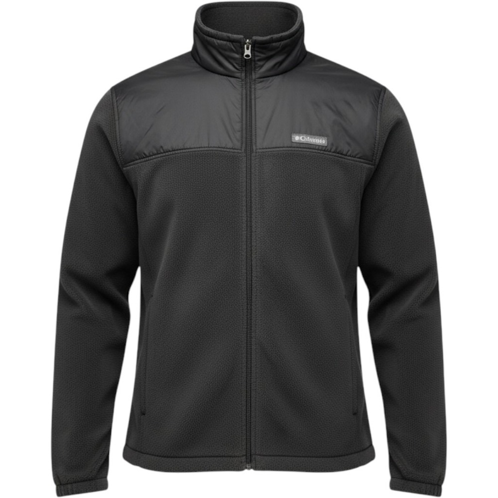 Columbia Mount Grant II Tech Full Zip Fleece Jacket Black XL XM3486-010 NEW